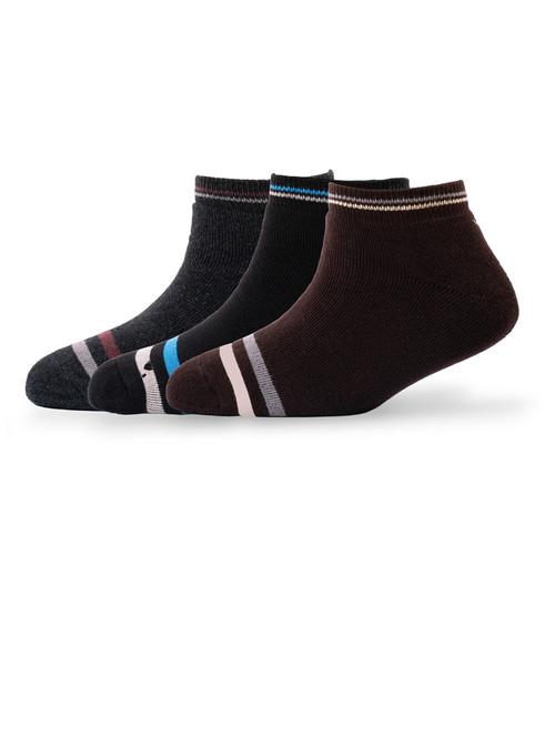 pack of 3 ankle length socks - 20049780 - Very Small Image - 1