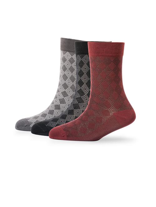 pack of 3 above ankle length sock - 20049795 - Very Small Image - 1