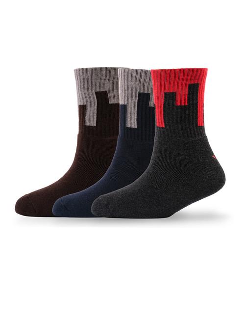 pack of 3 above ankle length sock - 20049819 - Very Small Image - 1
