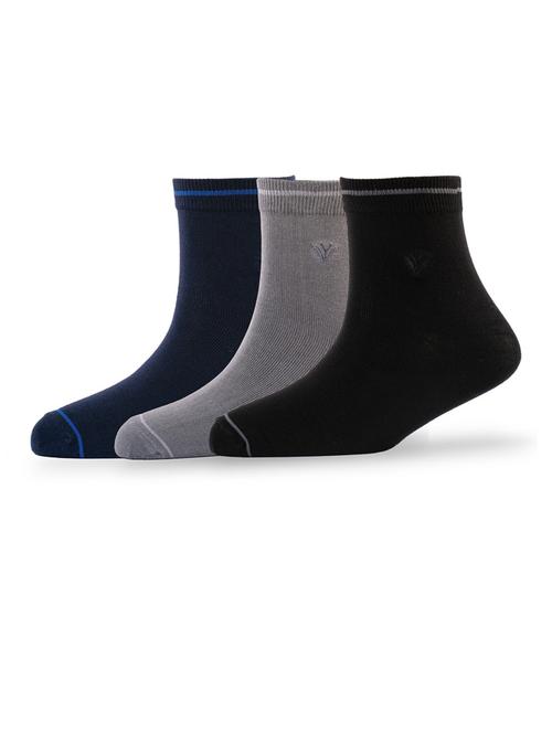 pack of 3 ankle length socks - 20049855 - Very Small Image - 1