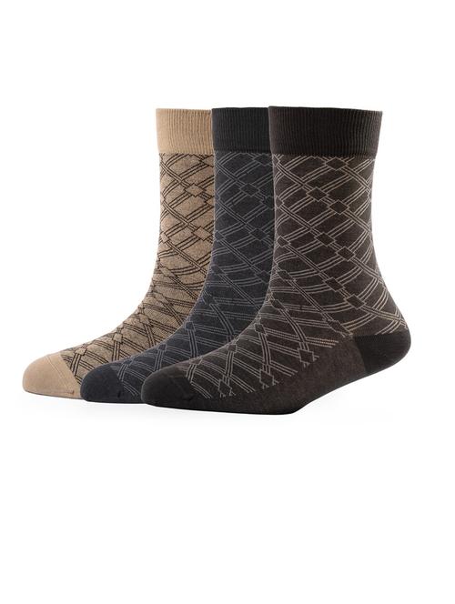 pack of 3 above ankle length sock - 20049870 - Very Small Image - 1