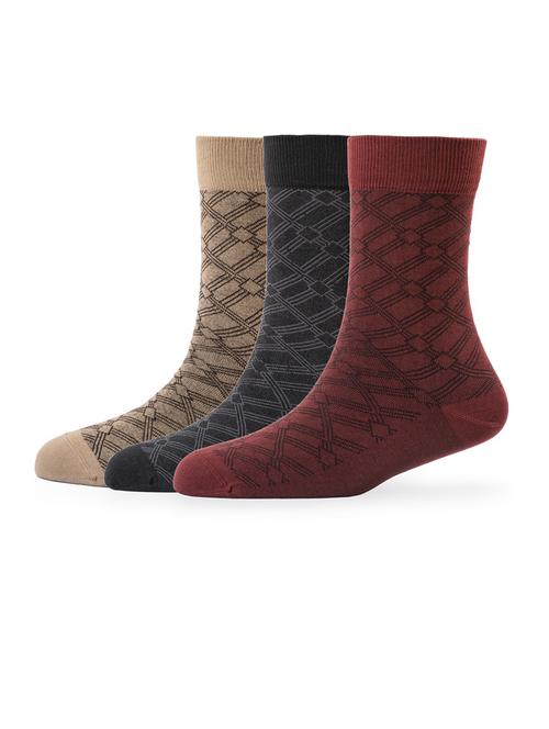 pack of 3 above ankle length sock - 20049872 - Very Small Image - 1