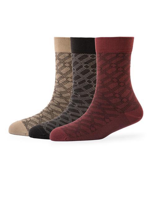 pack of 3 above ankle length sock - 20049876 - Very Small Image - 1