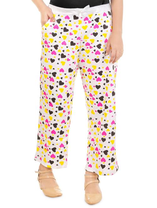 mid rise printed pajama - 20053840 - Very Small Image - 1