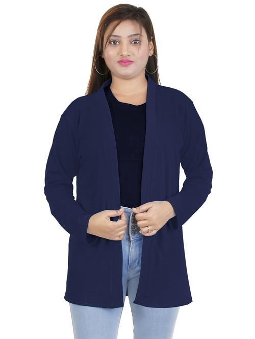 cloth hut women solid shrug - 20053863 - Very Small Image - 1