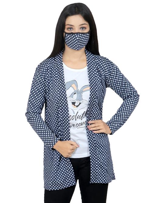 cloth hut women polka dots shrug - 20053941 - Very Small Image - 1