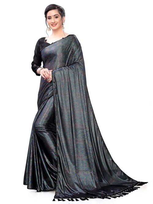 self design saree with blouse - 20054658 - Very Small Image - 1