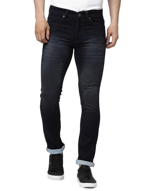 mens slim fit plain jeans - 20056611 - Very Small Image - 1