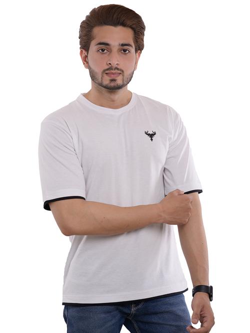 round neck solid regular t-shirt - 20058166 - Very Small Image - 1