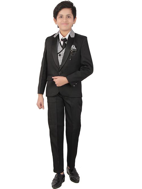 boys solids suit sets - 20058318 - Very Small Image - 1