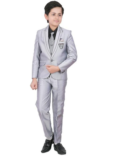 boys solids suit sets - 20058379 - Very Small Image - 1