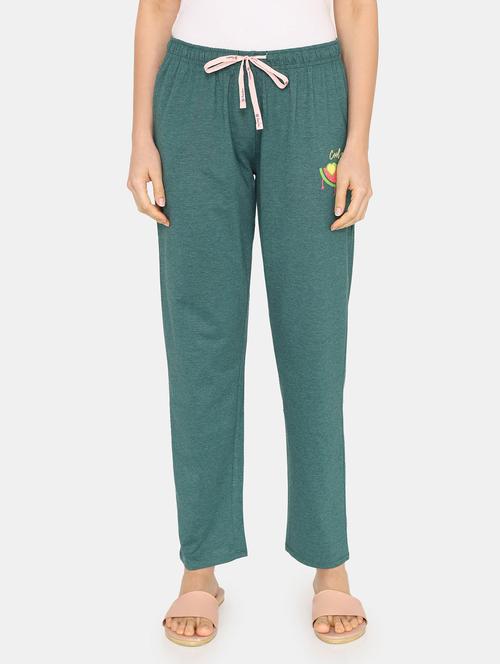 mid rise solid pajama - 20059703 - Very Small Image - 1
