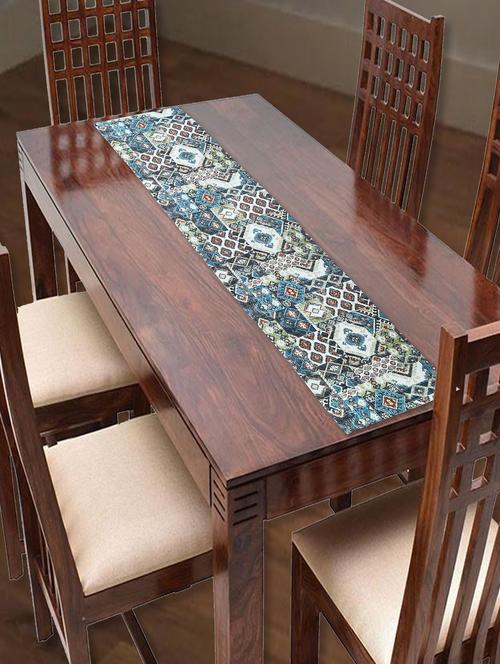 texstylers cotton rug fabric 14 x 72 inches digital print assorted table runner - 20060047 - Very Small Image - 1