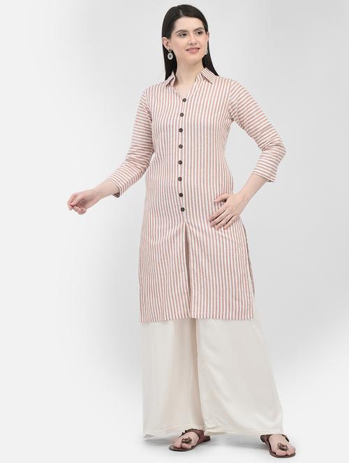 women's front & side both kurta - 20060101 - Very Small Image - 1
