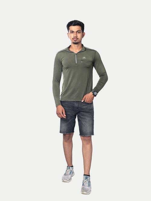 men's solid cotton polo t-shirt - 20067387 - Very Small Image - 1