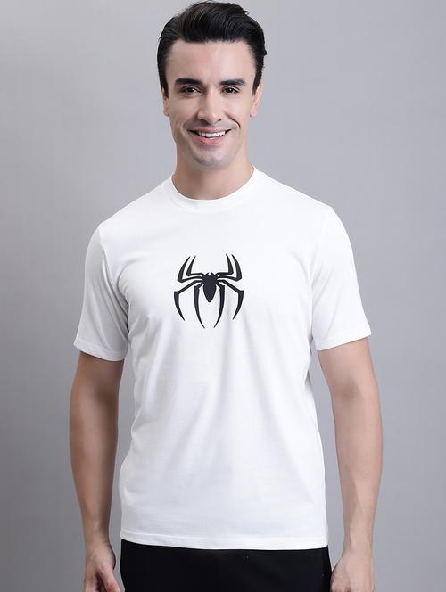 round neck printed regular t-shirt - 20068289 - Very Small Image - 1