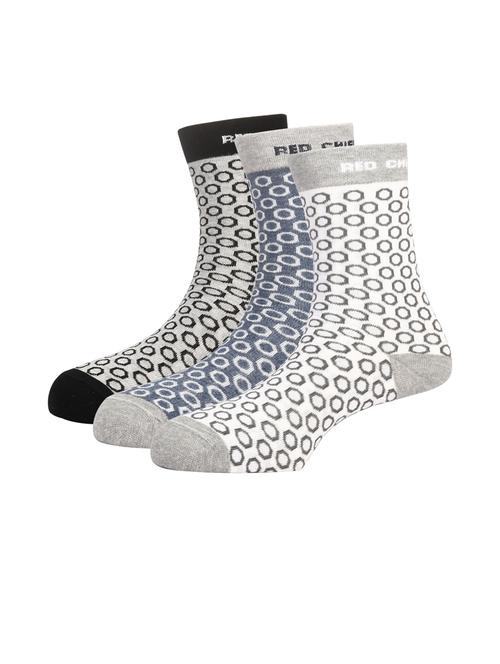 pack of 3 above ankle length socks - 20068764 - Very Small Image - 1