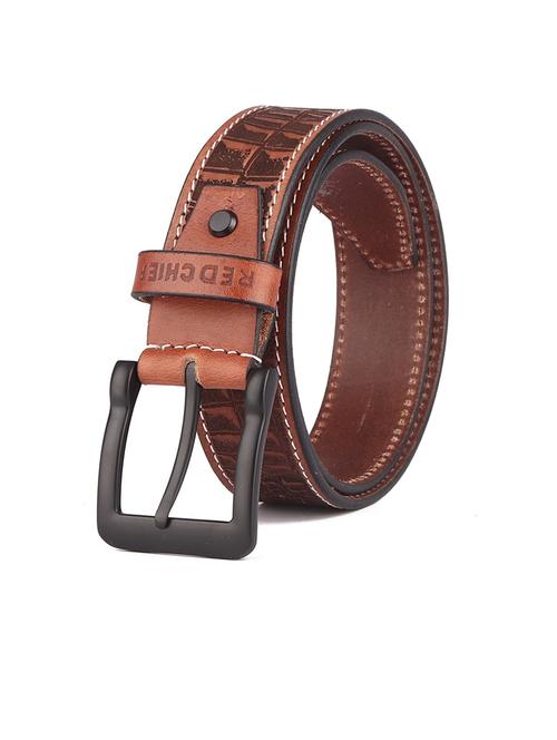 tan leather belt - 20068807 - Very Small Image - 1