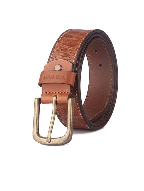 tan leather belt - 20068808 - Very Small Image - 1