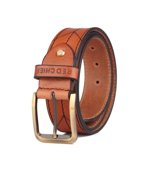 tan leather belt - 20068814 - Very Small Image - 1