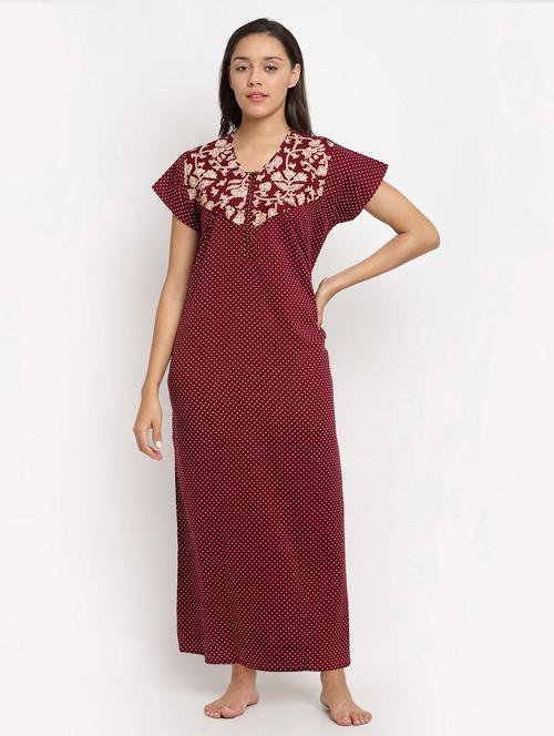 red polka dots nighty - 20070115 - Very Small Image - 1