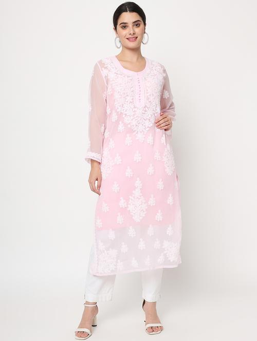 women's straight kurta - 20070398 - Very Small Image - 1