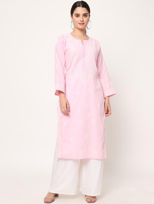 women's straight kurta - 20070459 - Very Small Image - 1