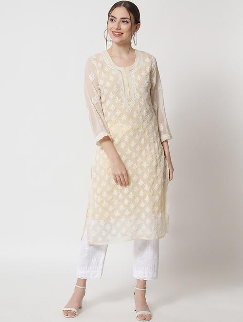 women's straight kurta - 20070520 - Very Small Image - 1