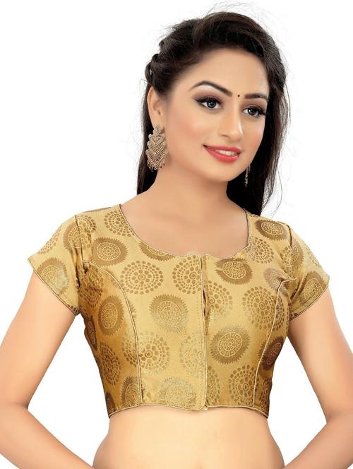 gold regular blouse - 20071440 - Very Small Image - 1