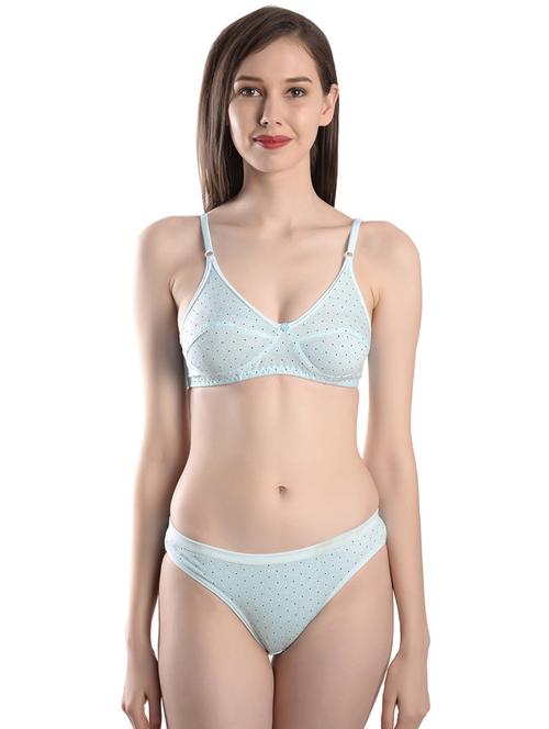 styfun non padded bra and panty set - 20072303 - Very Small Image - 1