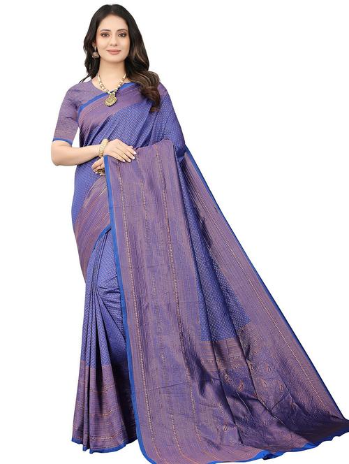 women's banarasi saree - 20075642 - Very Small Image - 1