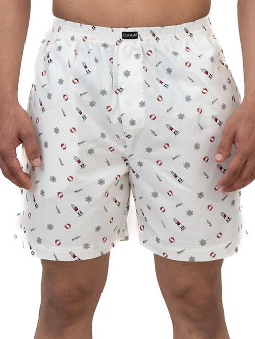 mid rise printed regular boxer - 20076377 - Very Small Image - 1