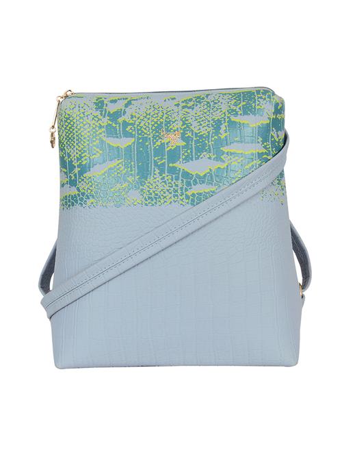 blue pvc fashion backpack - 20076438 - Very Small Image - 1