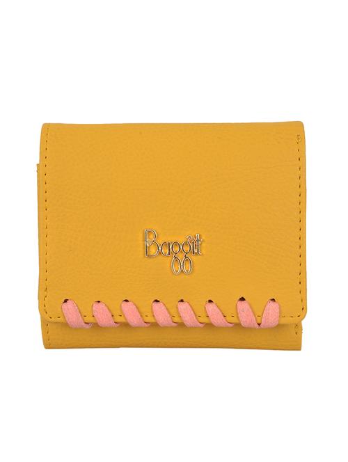 yellow pvc wallet - 20076621 - Very Small Image - 1