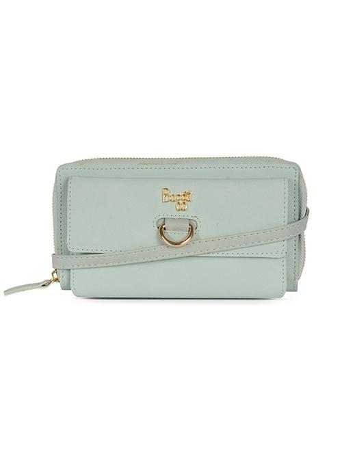 sea green pvc wallet - 20076622 - Very Small Image - 1