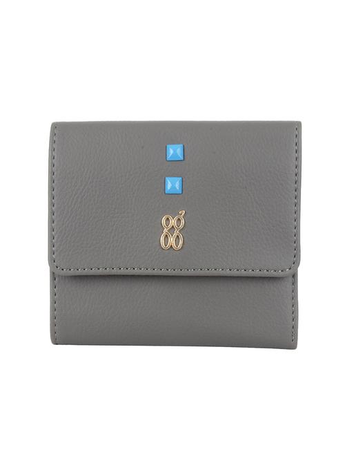 grey pvc wallet - 20076725 - Very Small Image - 1