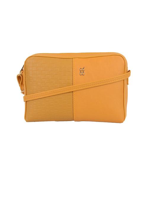 yellow pvc sling bag - 20076937 - Very Small Image - 1
