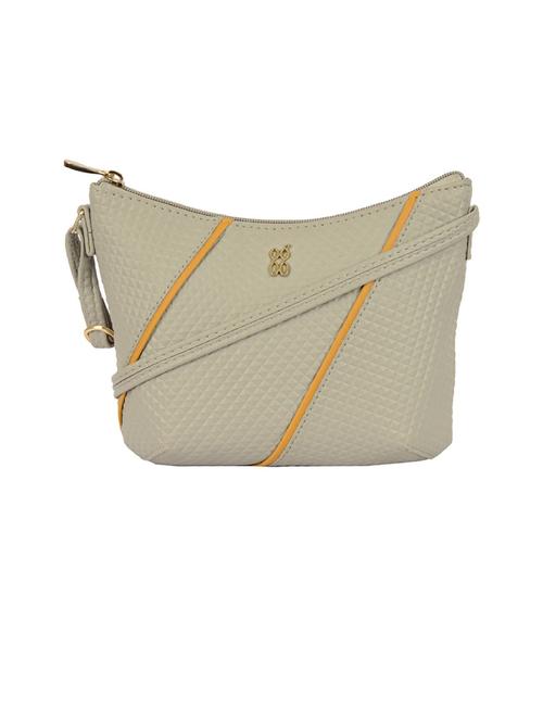 grey pvc sling bag - 20077140 - Very Small Image - 1