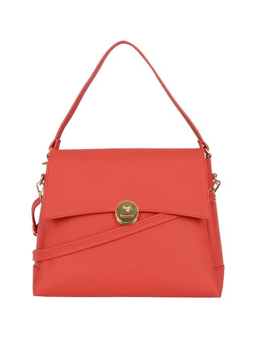 red pvc fashion satchel - 20077175 - Very Small Image - 1