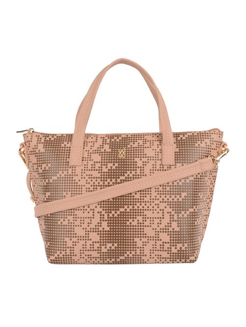 peach pvc regular tote - 20077238 - Very Small Image - 1