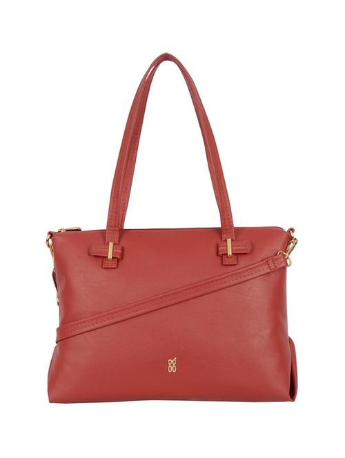 red solids tote bag - 20077247 - Very Small Image - 1