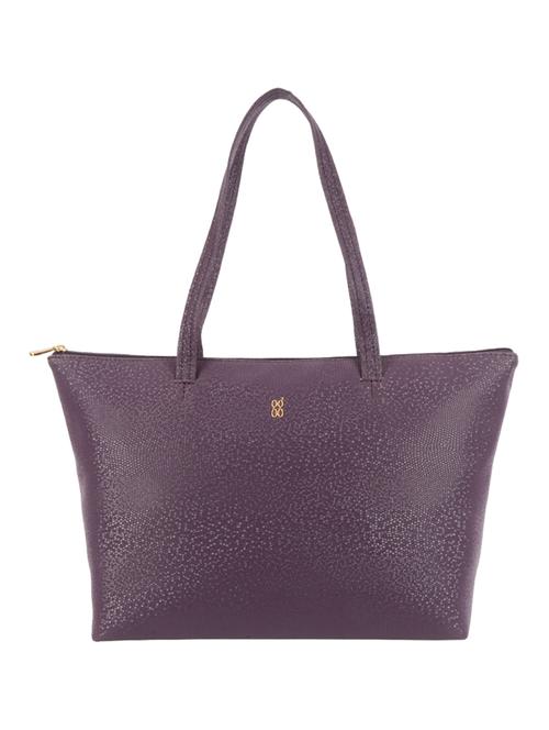 purple solids tote bag - 20077257 - Very Small Image - 1