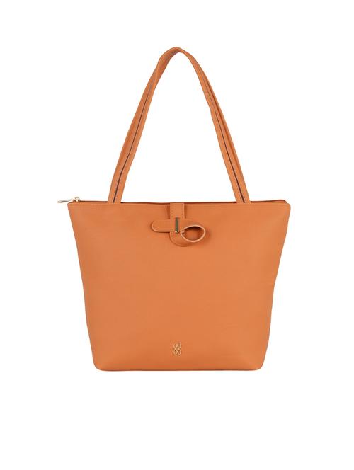 orange solids tote bag - 20077276 - Very Small Image - 1