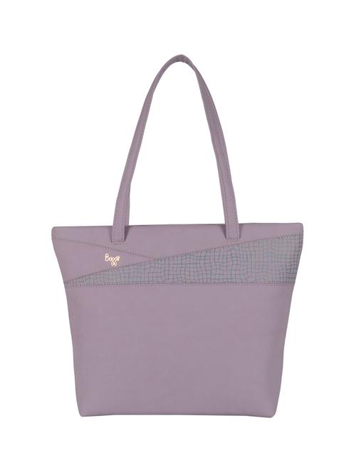 purple solids tote bag - 20077286 - Very Small Image - 1