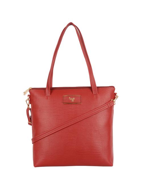 red solids tote bag - 20077303 - Very Small Image - 1