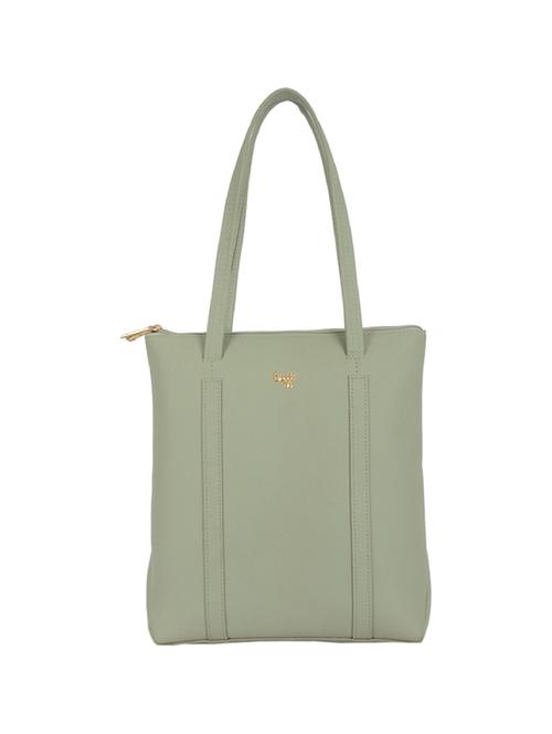 green solids tote bag - 20077326 - Very Small Image - 1