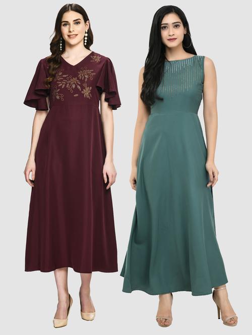 women's polka dots dress - 20079875 - Very Small Image - 1