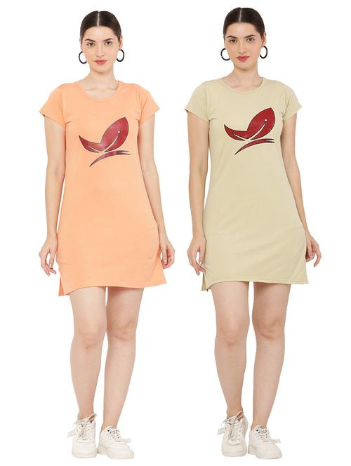 women's combo dress - 20080138 - Very Small Image - 1