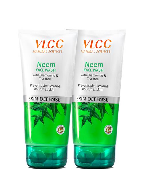 vlcc neem face wash - 300 ml - buy one get one ( pack of 2 ) - 20084808 - Very Small Image - 1