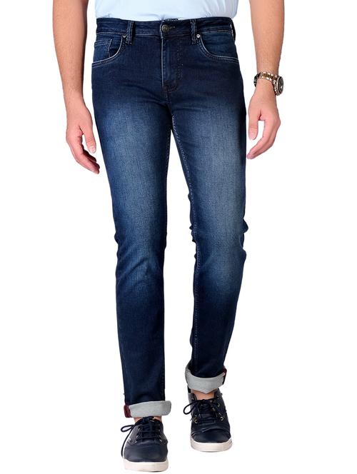 mid rise washed slim fit jeans - 20085095 - Very Small Image - 1